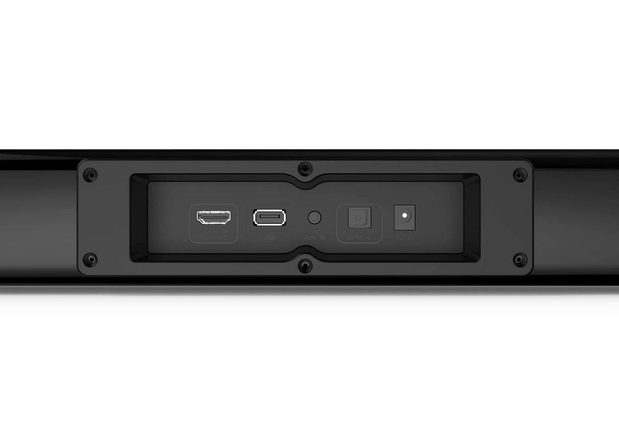 Panasonic SC-HTB100 Barra de Sonido 2.0 (HDMI, USB, Montaje Pared, Bluetooth, 45 W, Sonido Potente para TV) Negro