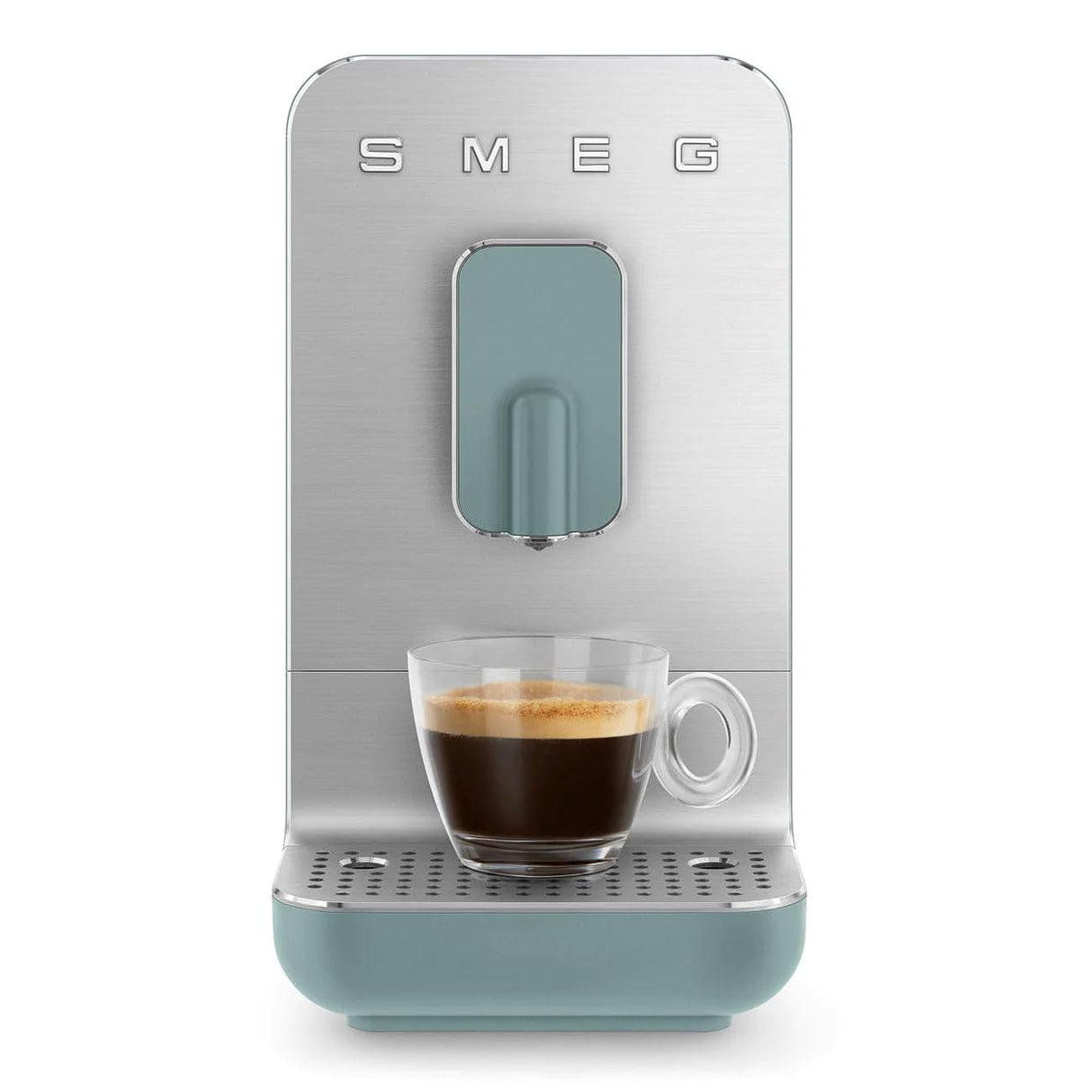 SMEG BCC01EGMEU Cafetera automatica, Plastic, Emerald Green-Matt