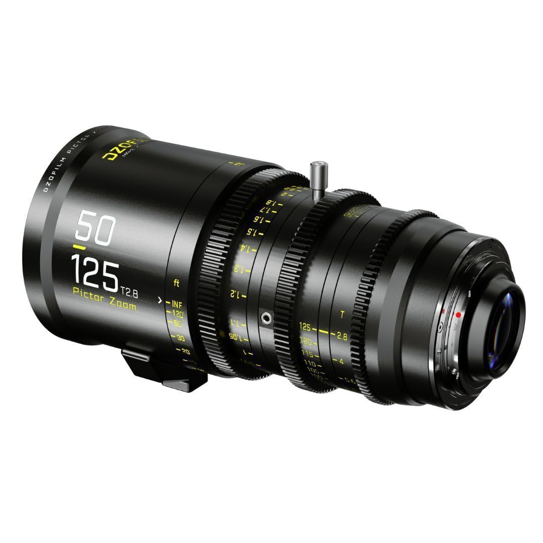 DZOFILM Cine Lens Pictor Zoom 50-125 T2.8 Black for PL/EF Mount (S35)