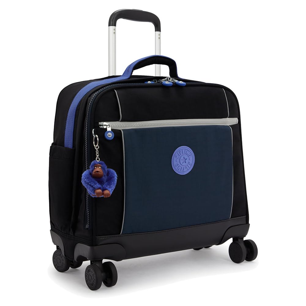 Kipling New Storia, Bolsa Grande con Ruedas, Azul (True Block)