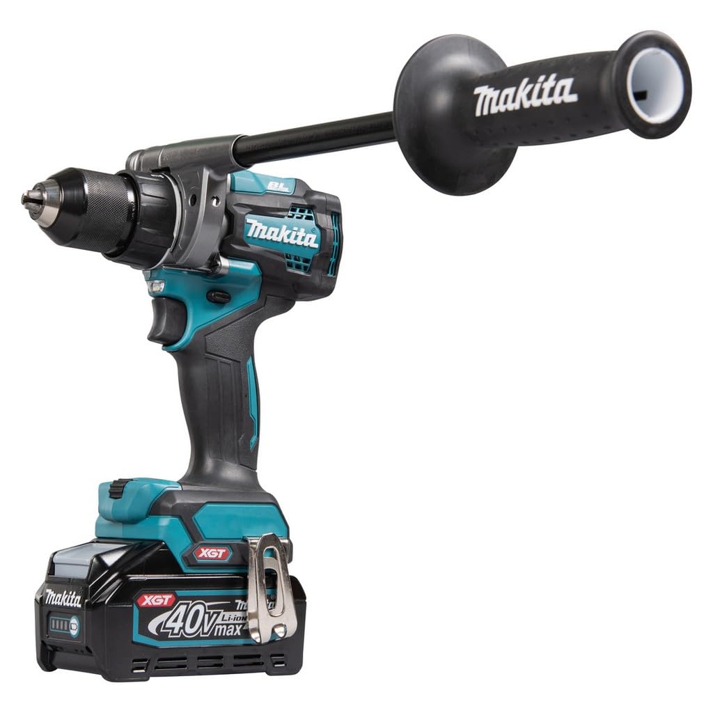 Makita DF001GZ - Taladro atornillador inalámbrico (40 V, máximo (sin batería, sin cargador) Azul Petróleo