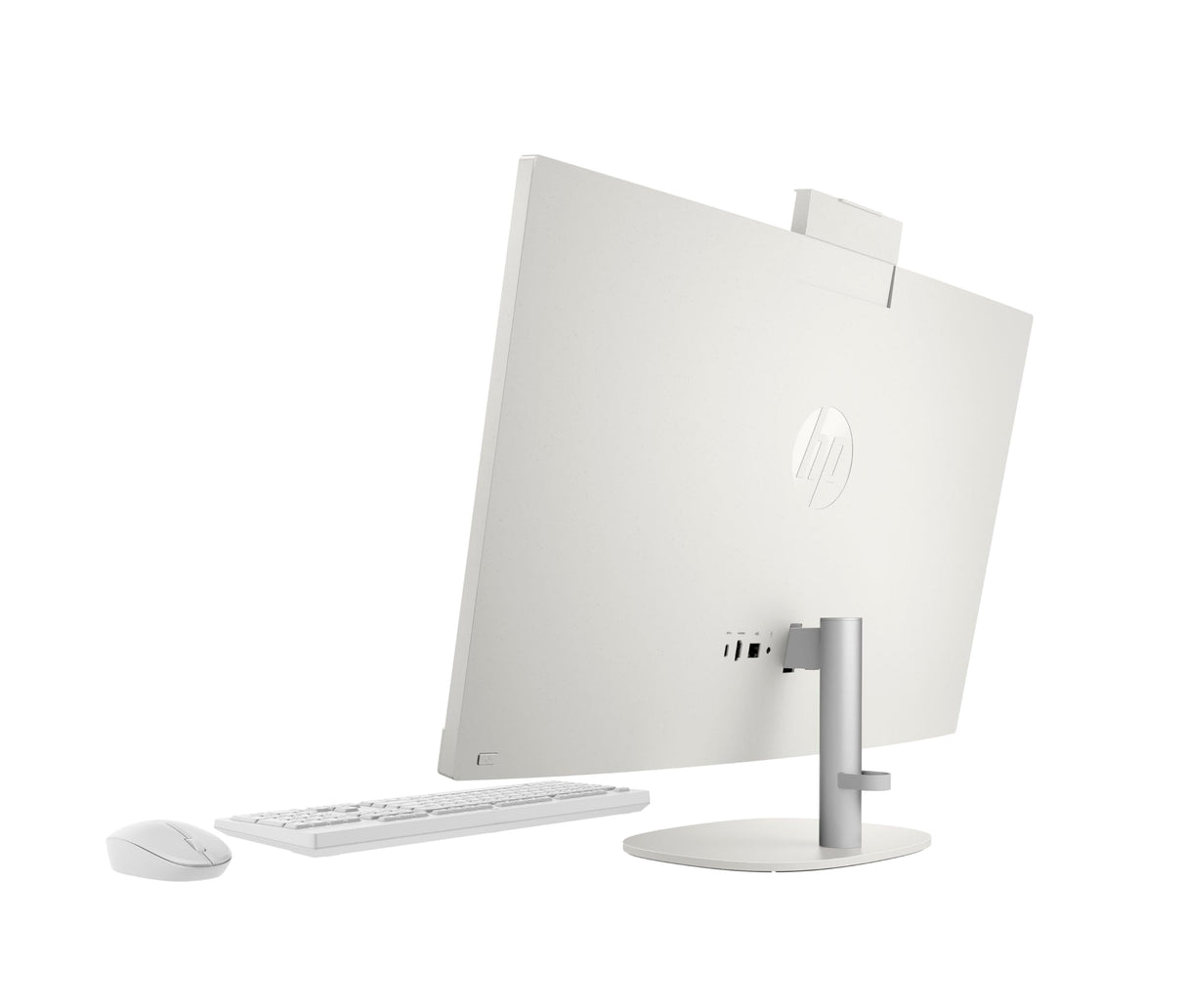 HP All-in-One 27-cr0009ss - Ordenador de sobremesa de 27" FHD (Intel Core i5-1335U, 16GB RAM, 512GB SSD, Intel UHD Graphics, Windows) White - Teclado QWERTY Español