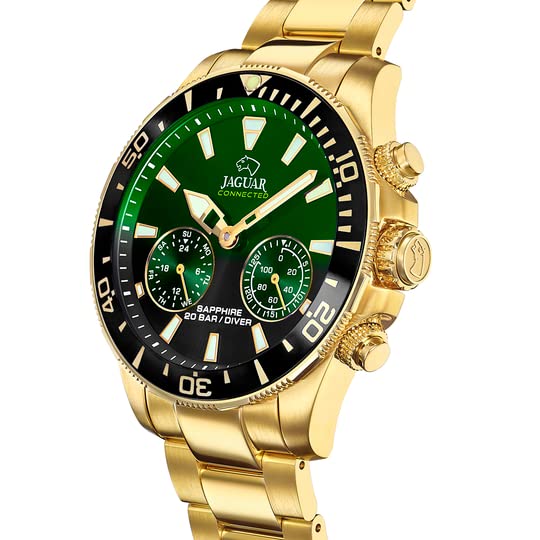 JAGUAR Reloj Analógico para Unisex Adulto de Automático con Correa en Acero Inoxidable J899/5