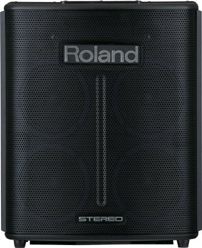 Amplificador estéreo portátil Roland BA-330 — Sistema de PA digital portátil, negro