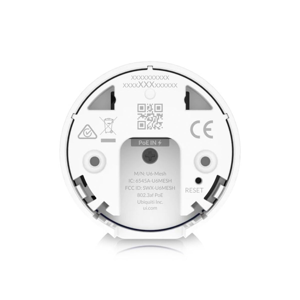 Ubiquiti U6 Mesh Punto de Acceso WiFi 6 para Interior/Exterior PoE Blanco