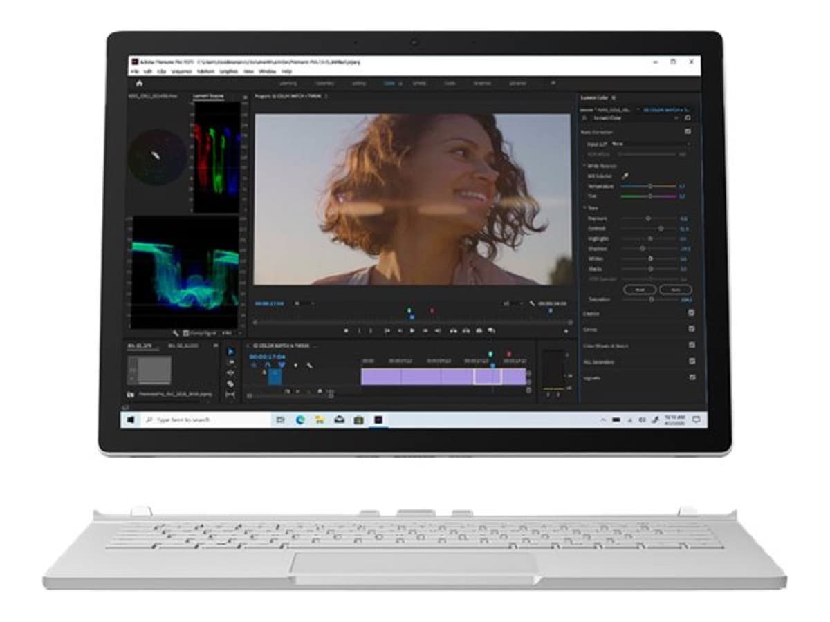 MICROSOFT Surface Book 3 Intel I7 1,3GHZ/16GB/256GB/NVIDIA GEFORCE GTX 1660/ Color Plata, Teclado QWERTZ Alemán
