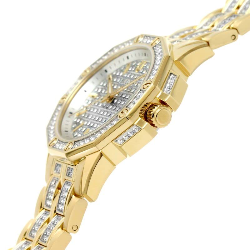Bulova Reloj Analógico para Mujer de Cuarzo con Correa en Acero Inoxidable 98L302