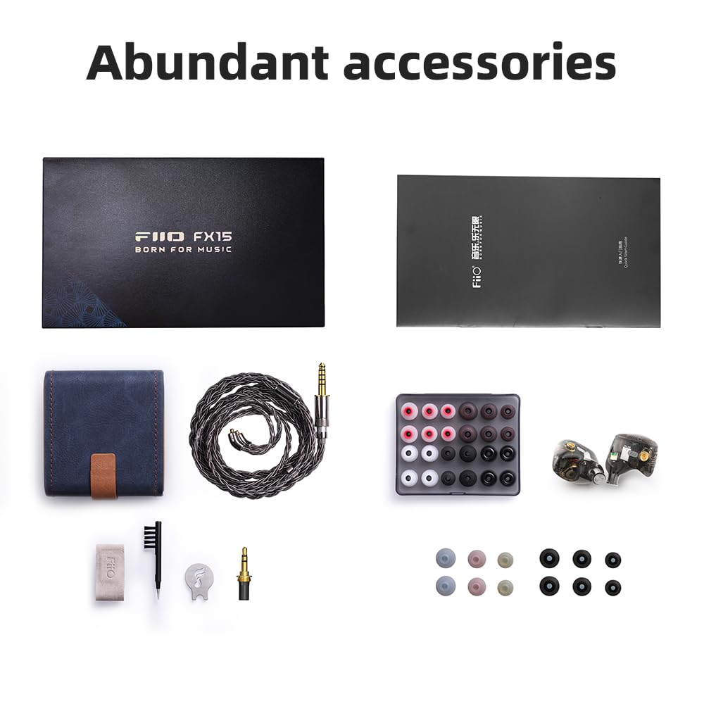 FIIO FX15 - Monitores intraurales híbridos de Seis Controladores