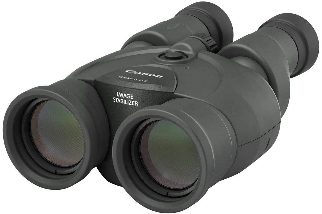BINOCUL 12X36IS III W/Eye Cap