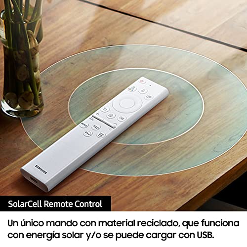SAMSUNG TV The Sero 2023 43LS05B Smart TV de 43" con Display Mate, Primer TV Vertical, Tecnología Quantum dot, Potente sistema de audio y SolarCell Remote Control