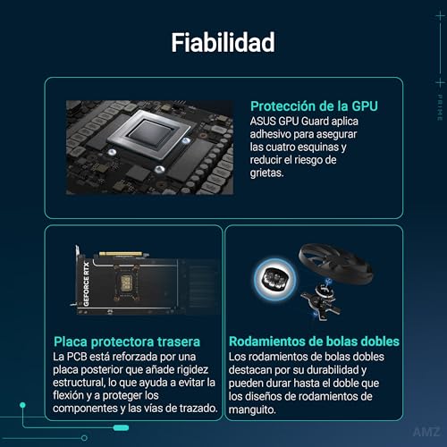 ASUS Prime GeForce RTX 5070 Ti 16GB GDDR7 OC Edition Tarjeta gráfica Compatible con SFF (PCIe 5.0, 16GB GDDR7, HDMI/DP 2.1, 2.5 Ranuras, Ventiladores Axial-Tech, BIOS Dual)