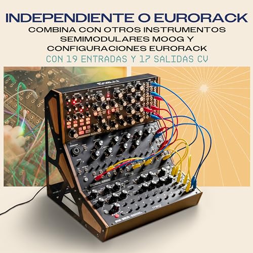 MOOG Spectravox - procesador espectral analógico semimodular con banco de filtros CV/vocoder, oscilador controlado por voltaje y salida de auriculares