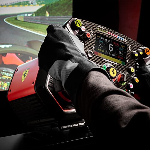 Thrustmaster T818 Ferrari SF1000 Simulator, Volante de Carreras Force Feedback Direct Drive para PC, con Licencia Oficial de Ferrari