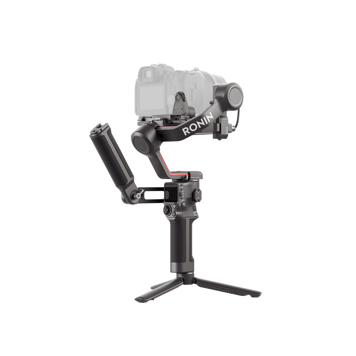 DJI Pack DJI RS 3, estabilizador portátil en Tres Ejes para cámaras DSLR y sin Espejo de Canon/Sony/Panasonic/Nikon/Fujifilm, Carga útil de 3 kg, Pantalla táctil OLED 1.8"