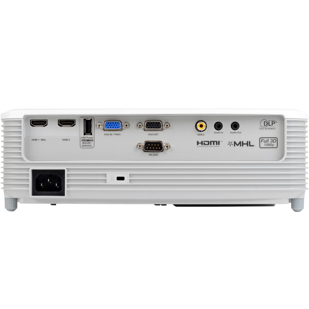 Optoma EH400 Video - Proyector (4000 Lúmenes ANSI, DLP, 1080P (1920 x 1080), 22000:1, 16:9, 708.2-7754.6 mm (27.9-305.3")), Gris