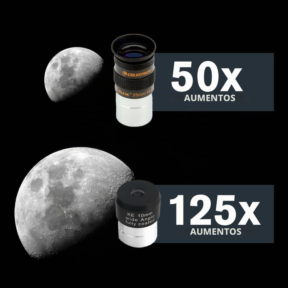 Celestron 22462 StarSense Explorer DX 5” Telescopio Schmidt-Cassegrain Compatible con Aplicaciones para teléfonos Inteligentes Funciona con la aplicación StarSense - Compatible con iOS/Android