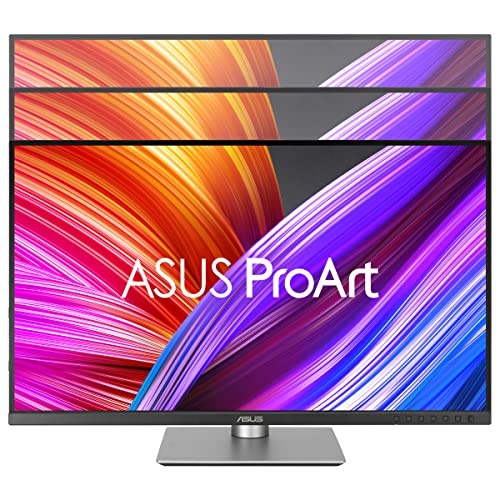 ASUS ProArt Display PA329CRV - Monitor Profesional de 31.5 Pulgadas, IPS, 4K UHD 3840 x 2160, 98% DCI-P3, Calman, USB-C 96 W, VESA DisplayHDR 400, Soporte ergonómico, sostenibilidad ecológica
