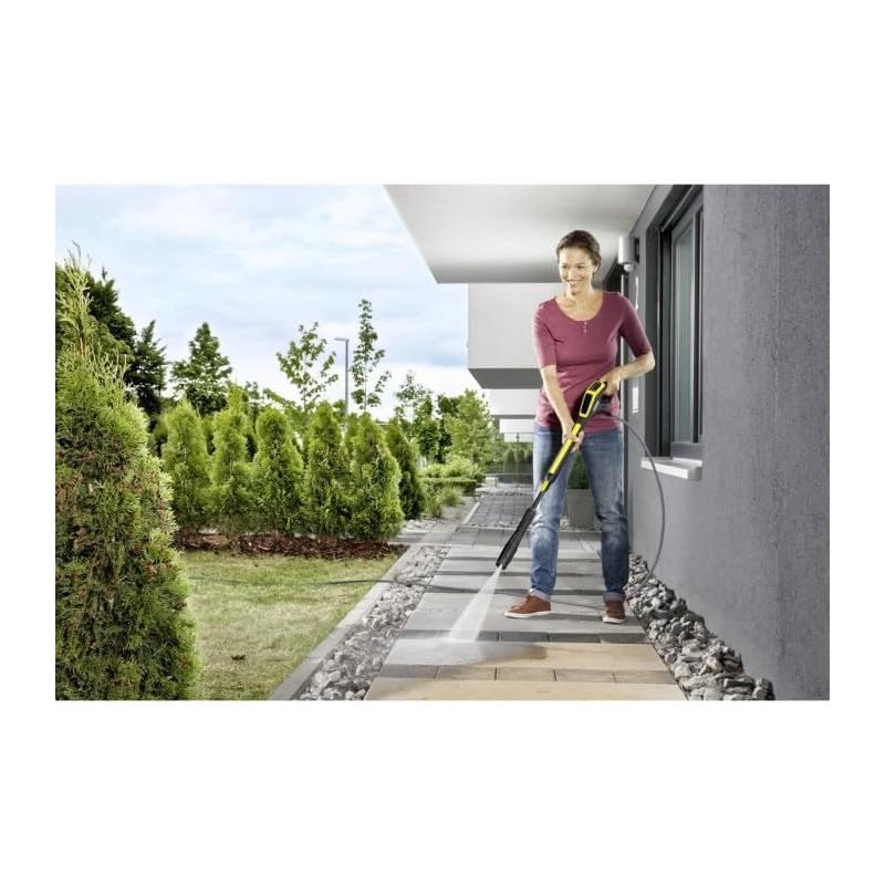 Kärcher Hidrolimpiadora K 4 Power Control Flex Home, presión: 130 Bar, caudal: 420 l/h, Rendimiento: 30 m²/h, 11,5 kg, Pistola de Alta presión, Boquilla Turbo, Lanza, Kit para el hogar