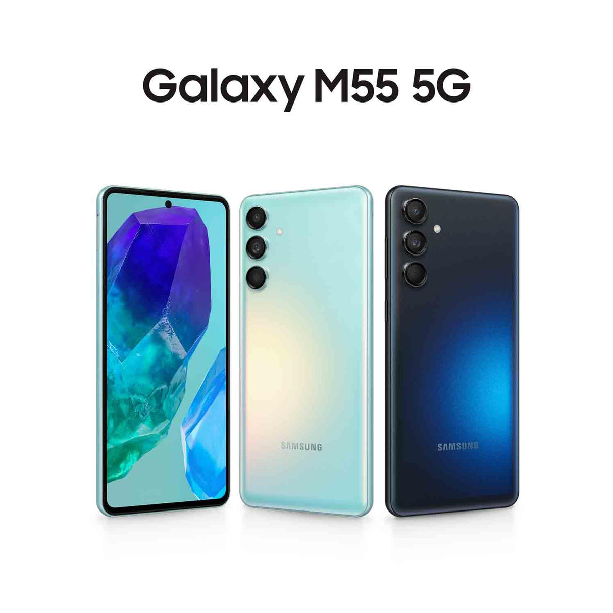 Samsung Galaxy M55 5G 256GB - Teléfono Móvil Android, Smartphone Libre, Pantalla 6,7" FHD+Super AMOLED+, Negro (Versión Española)