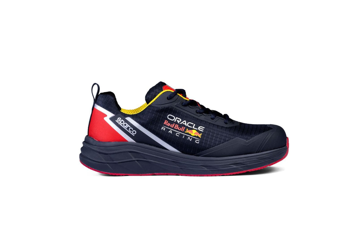 Sparco SBTB0016R0N31043, Zapatos de Seguridad y contra Incendios Unisex Adulto, Navy Blue/Red, 43 EU