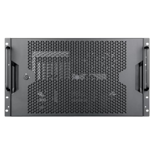 SilverStone Technology RM600, Chasis Rack 6U Que Dispone de Compatibilidad para FA Dual y Triple Disipador de 360mm, SST-RM600