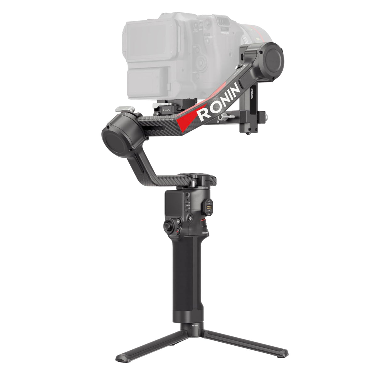 DJI RS 4 Pro, estabilizador en 3 Ejes para cámaras DSLR y de Cine Canon/Sony/Panasonic/Nikon/Fujifilm, con grabación Vertical nativa, Carga útil de 4.5 kg y Motores duales de Enfoque y Zoom