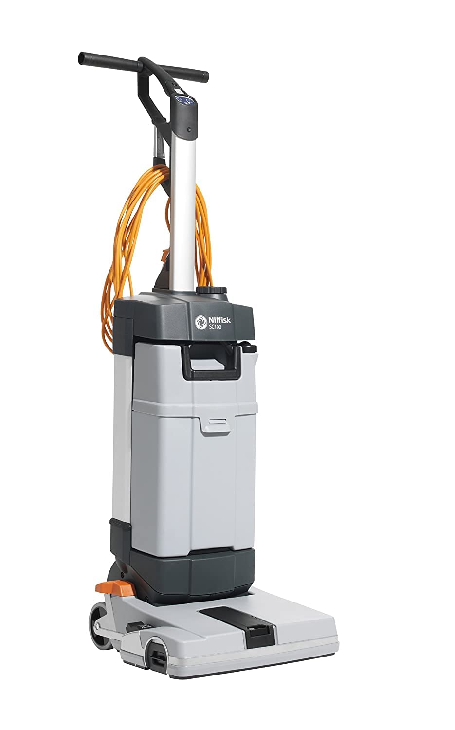 Nilfisk SC100 E 107408100 - Aspiradora (limpieza profunda en zonas estrechas, 2 cantidades de agua ajustables, ancho de fregado 31 cm, dispositivo de limpieza)