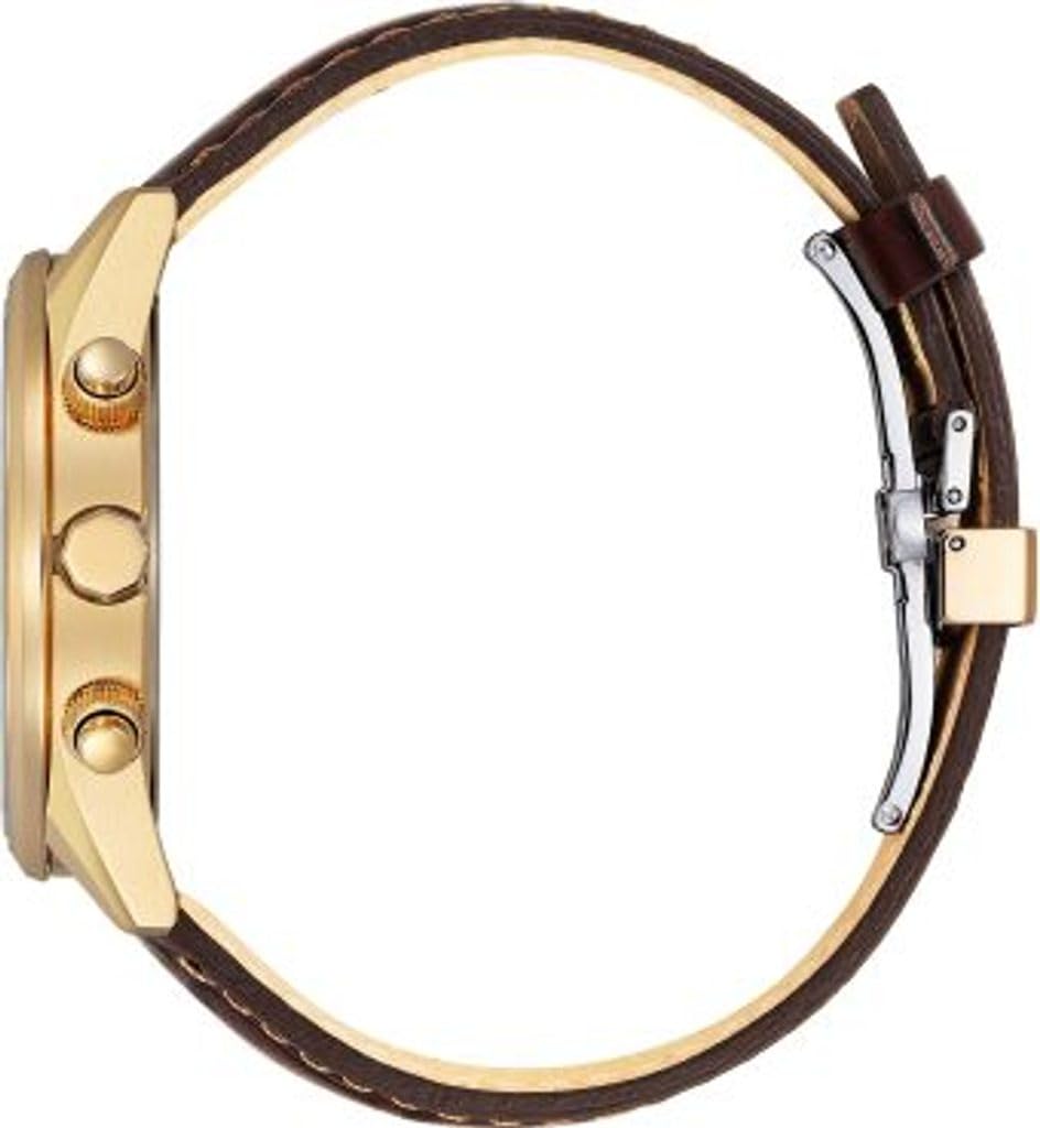 CITIZEN Reloj Cronógrafo para Hombres de Eco-Drive con Correa en Cuero AT8263-10H
