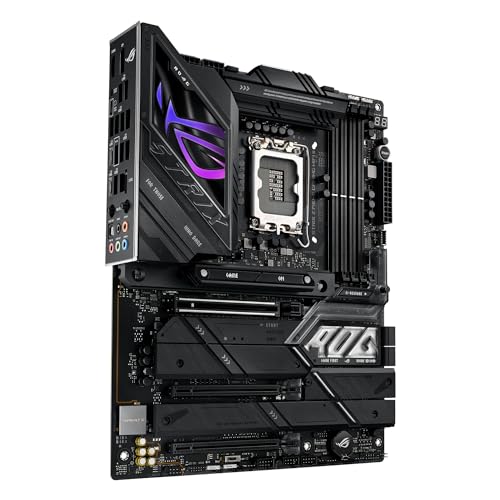 ASUS ROG Strix Z790-E Gaming WiFi II Intel Z790 Placa Base (LGA 1700 ATX, 18+1 etapas de Potencia, DDR5, 5 Ranuras M.2 con disipadores, PCIe 5.0, WiFi 7, USB 20Gbps y Aura Sync RGB)
