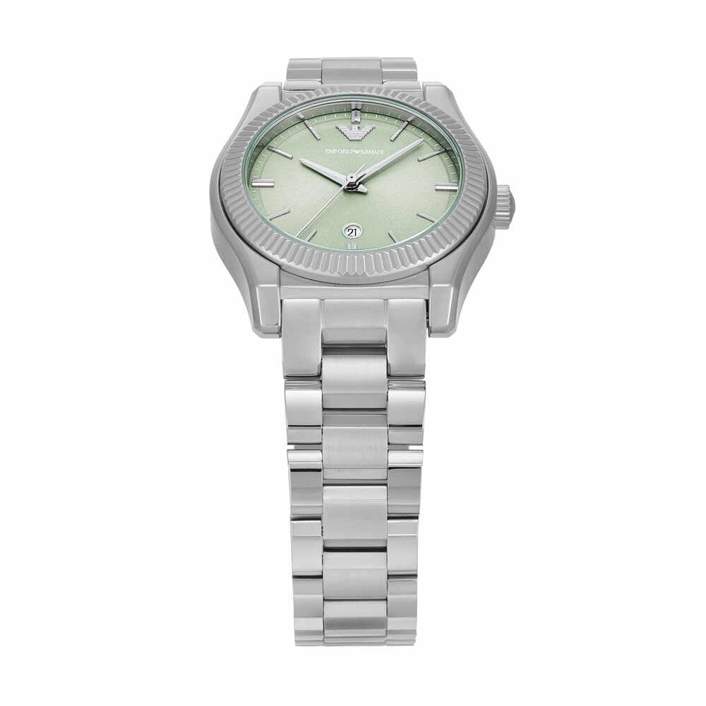 EMPORIO ARMANI Reloj Analógico para Mujeres de Cuarzo con Correa en Acero Inoxidable AR11656
