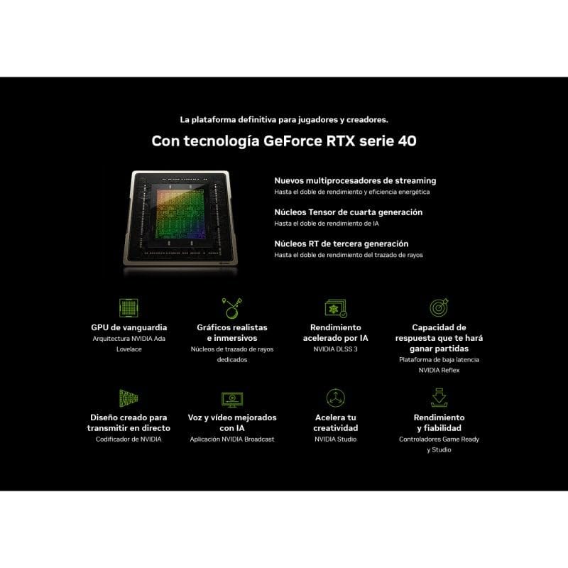 PcCom PC de Sobremesa PCC-ULT-13700KF-4080-BLKW NVIDIA GeForce RTX 4080 Intel Core i7-13700KF 32 GB RAM 2 TB SSD