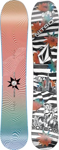 Nitro Tabla de Snowboard Alternator X Volcom BRD´25, Allmountainboard, Directional, True Camber, All-Terrain, Mid-Wide hasta Wide, según la Longitud, gráficos Volcom
