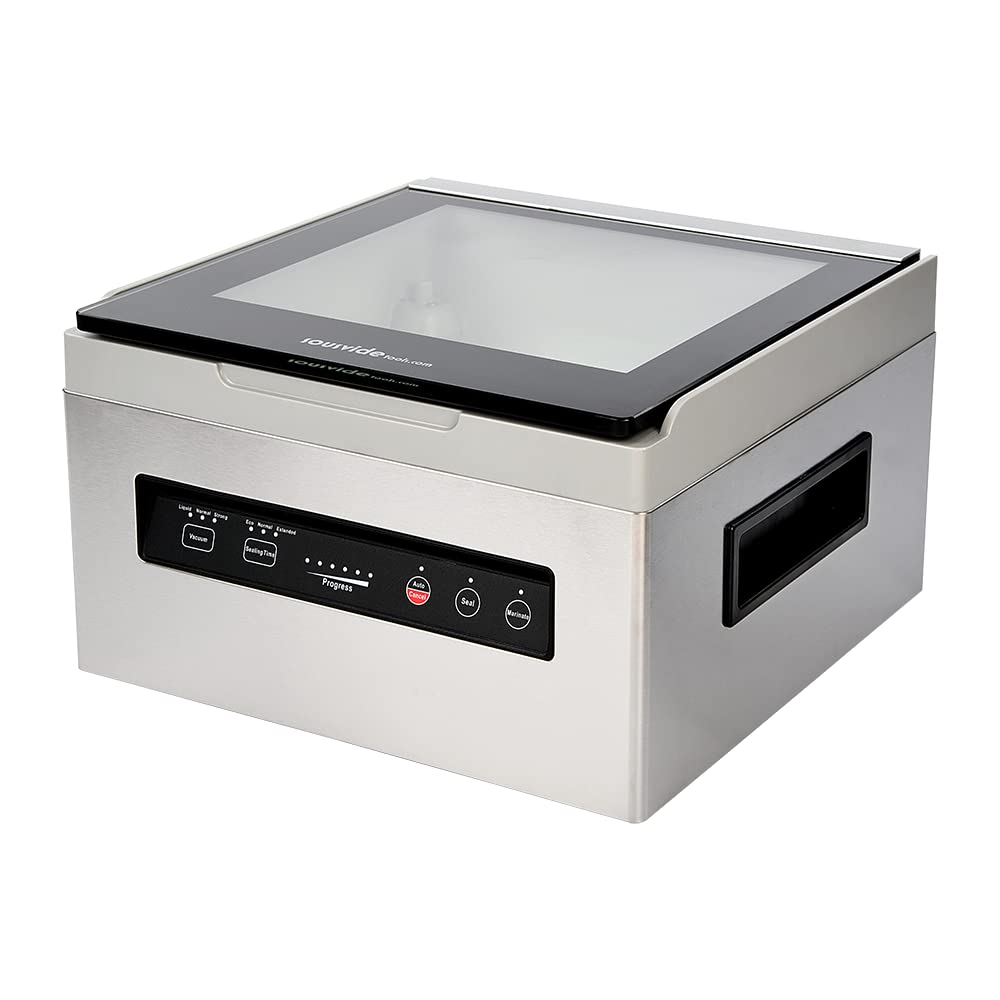 Sous Vide Tools IV3.0 Chamber Vacuum Sealer, black and silver