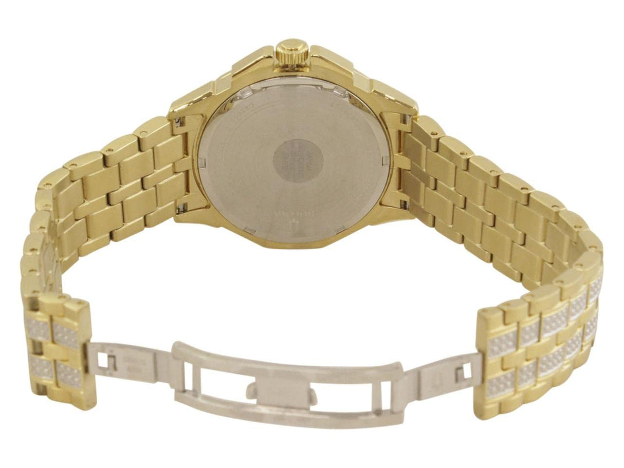 Bulova Reloj Dial Multi para Hombres de Cuarzo con Correa en Acero Inoxidable 98C126
