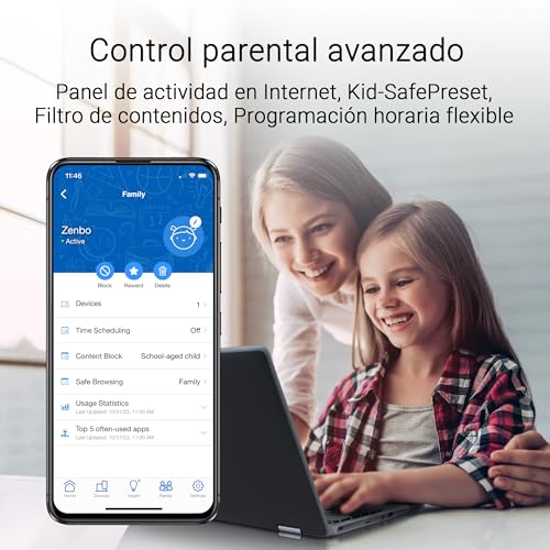 ASUS ZenWiFi BT10 2-Pack - WiFi 7 Mesh tribanda, 18 Gbps, 557 m2 (2 Unidades), Dos Puertos 10G, Seguridad y Controles parentales incluidos, Smart Home Master SSIDs, Mobile Tethering 4G y 5G, Blanco