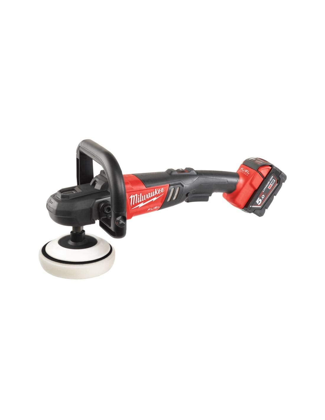 Pulidora M18 FUEL SIN ESCOBILLAS, plato de 180 mm, 2x M18B5