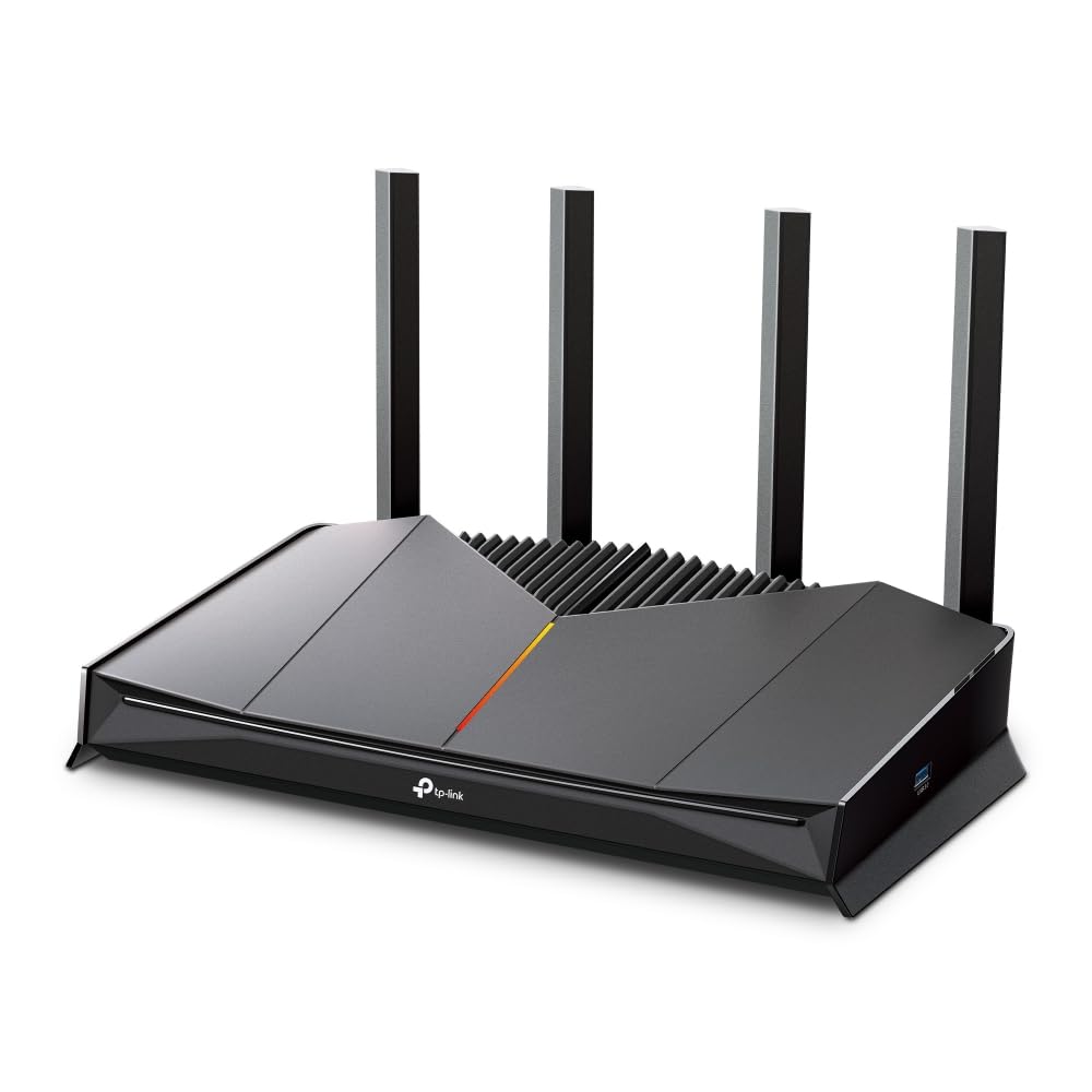 TP-Link Archer GE230 Wi-Fi 7 Gaming Router, WiFi de Doble Banda BE3600, 2 Puertos × 2,5 Gbps + 3 × Puertos Gigabit, MLO, HomeShield, USB 3.0, EasyMesh, Red privada para Gamers, iluminación RGB sin