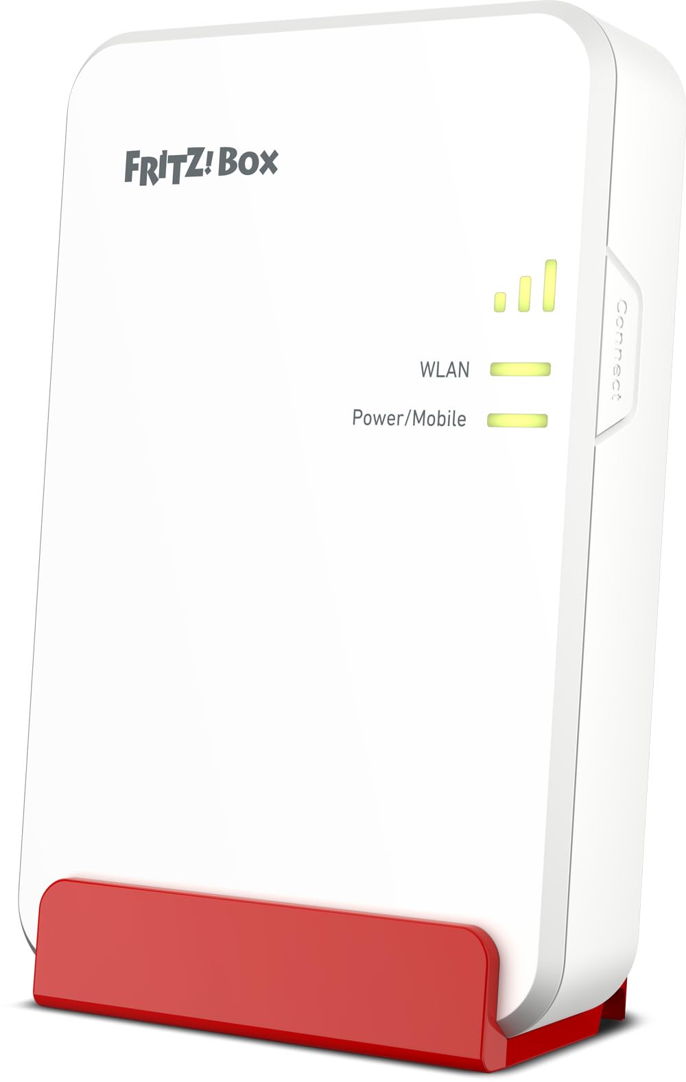 Fritz!Box 6860 5G International - Router móvil 5G/LTE con hasta 1.300 Mbps, Wi-Fi 6 con hasta 3.000 Mbps, PoE+, Carcasa a Prueba de Polvo y Salpicaduras, Base DECT, Interfaz en Español
