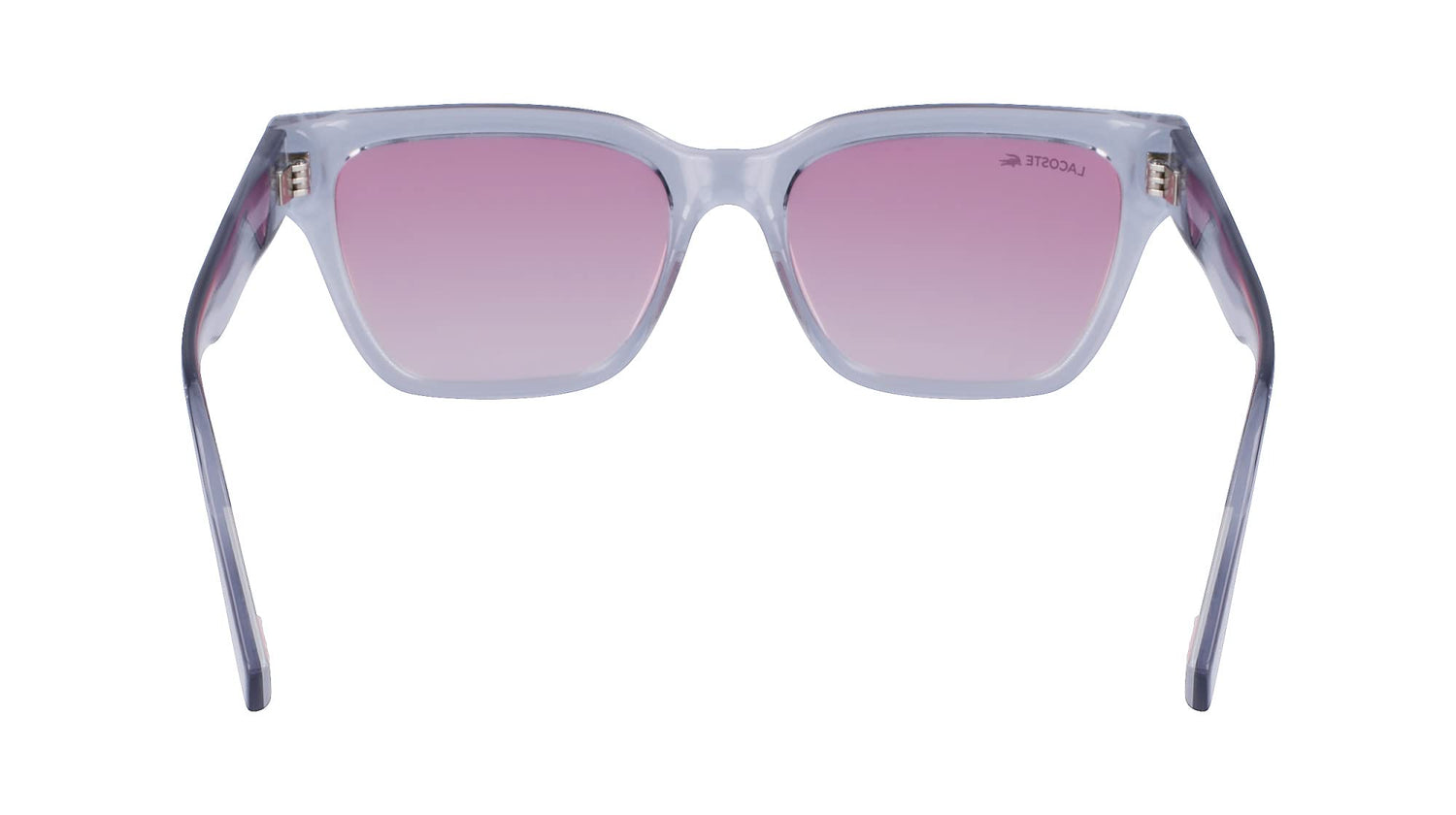 Lacoste Women's Sunglasses L6002S - Light Grey with Gradient Rose Flash Lens