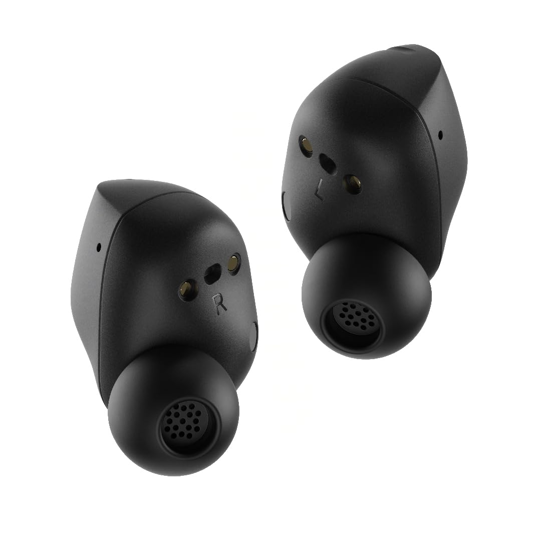 Sennheiser ACCENTUM True Wireless Auriculares - Sonido nítido con ANC híbrida, diseño ergonómico, 28 Horas de duración de batería, Interfaz táctil y Calidad de Llamada con Doble micrófono - Negro