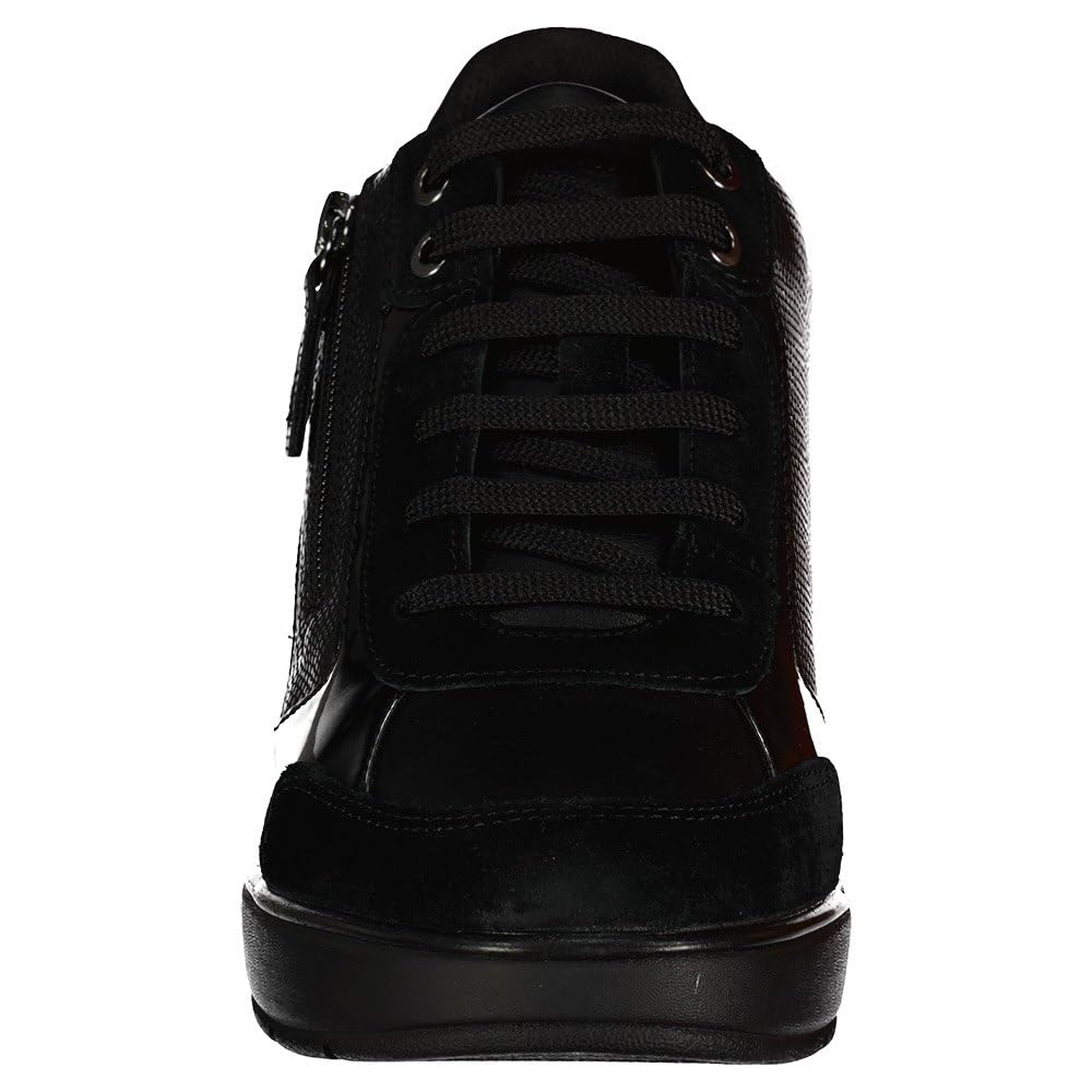 Geox D Ilde C, Zapatillas Mujer, Schwarz, 39 EU