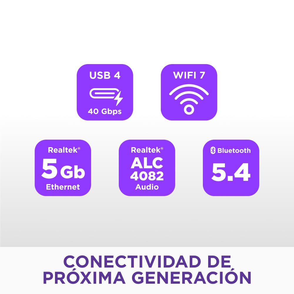NZXT Placa Base para Juegos N9 X870E - AMD X870E AM5 ATX para Ryzen 9000/8000/7000-20+2+1, DDR5, 4X M.2, PCIe 5.0, 5GbE – Cierres de liberación rápida M.2, Cubierta de Metal Completo, PCB Blanco