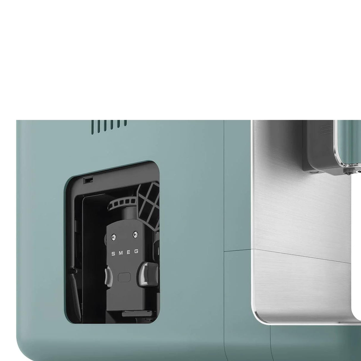 SMEG BCC01EGMEU Cafetera automatica, Plastic, Emerald Green-Matt