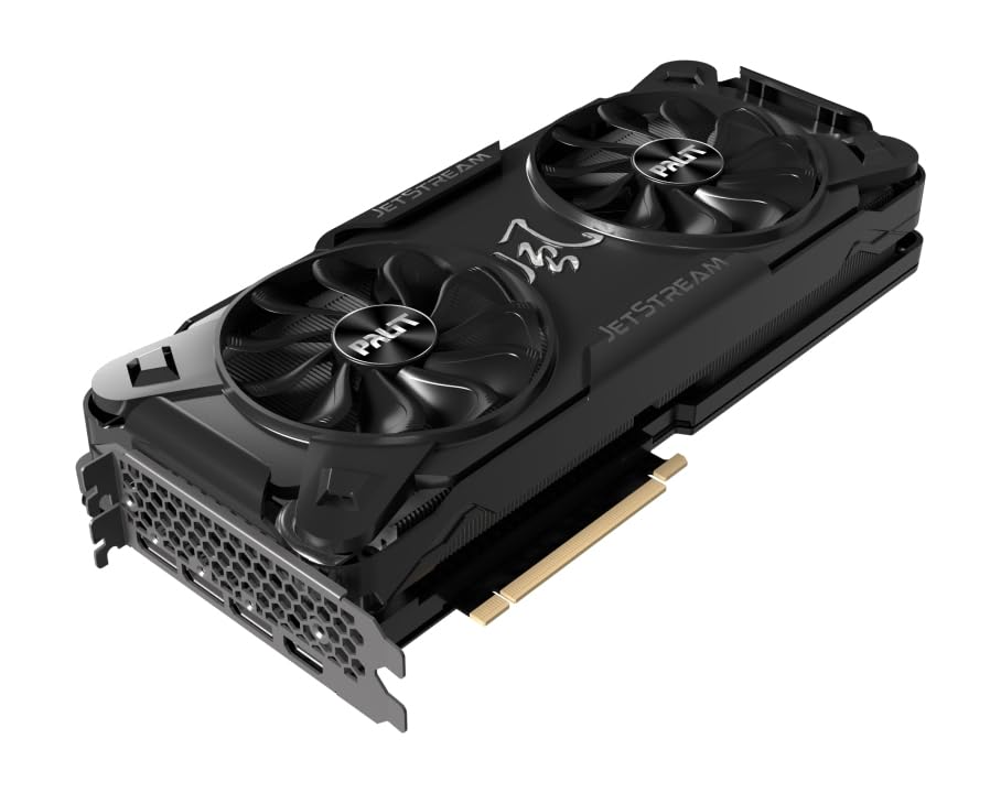 Palit RTX3070 Jetstream V1, PCIe4, 8GB DDR6, HDMI, 3 DP, iluminación RGB, LHR