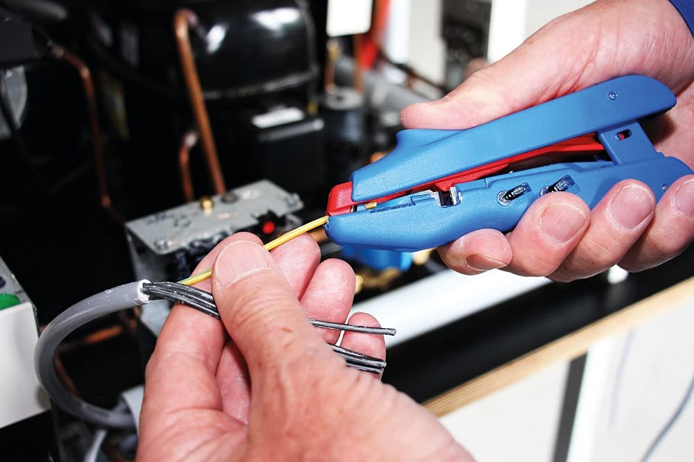WEICON Tools Duo-Crimp No. 300 - Pelacables multifunción con cortador lateral y función de engarce (12 unidades)