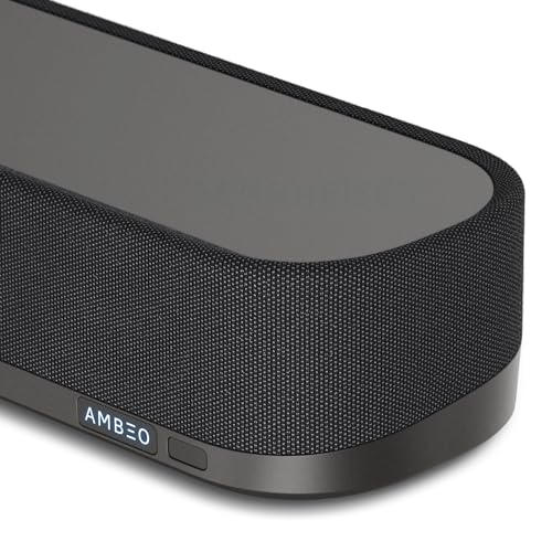 Sennheiser AMBEO Soundbar Mini - Audio 3D Envolvente para televisión, películas y música - Dispositivo Compacto con potentes Funciones adaptables, conectividad múltiple y Uso intuitivo