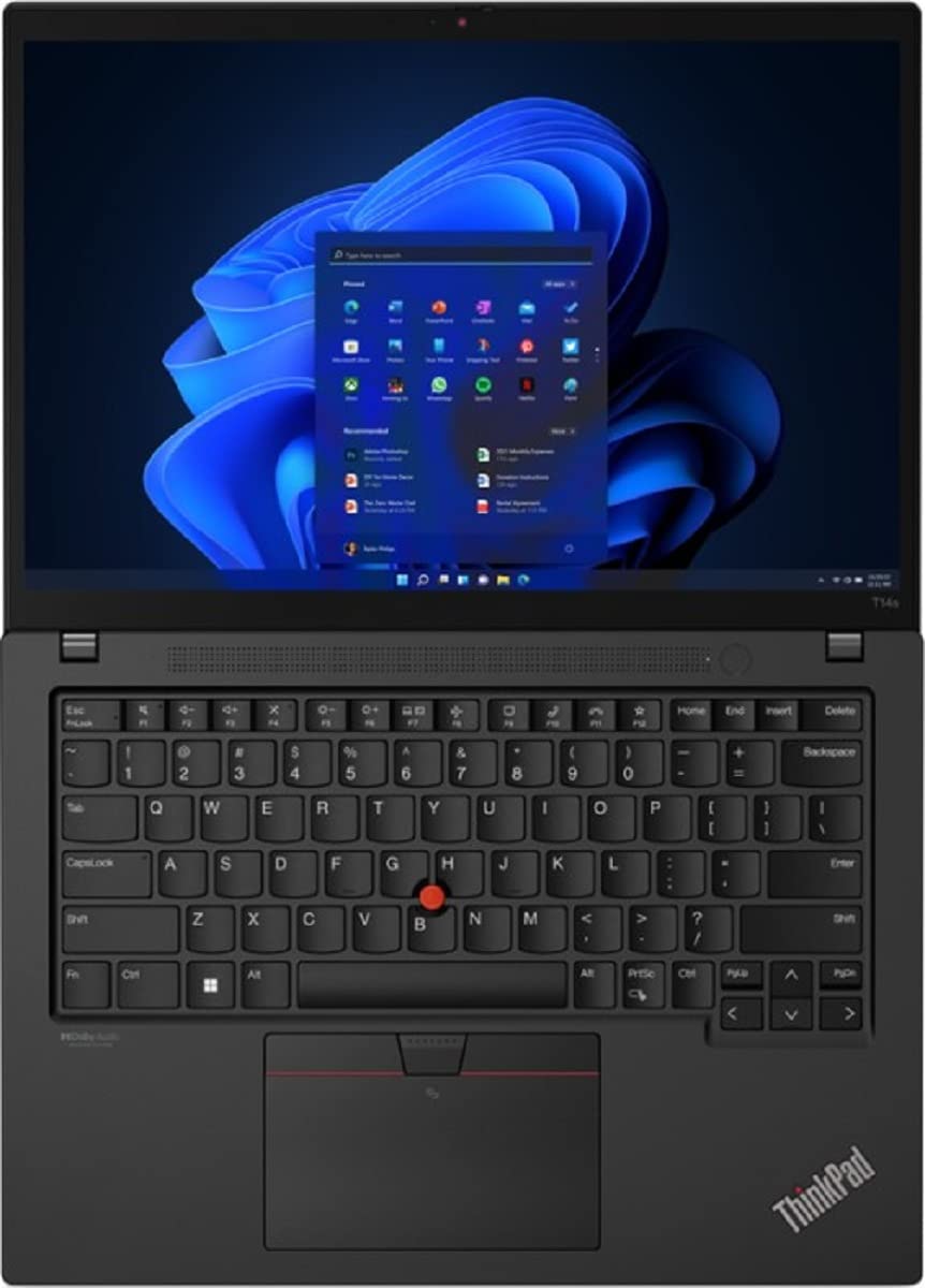 Lenovo ThinkPad T14s i7-1255U Ordenador portatil Portátil 35,6 cm (14") WUXGA Intel® Core™ i7 16 GB LPDDR5-SDRAM 1000 GB SSD Wi-Fi 6E (802.11ax) Windows 11 Pro Negro