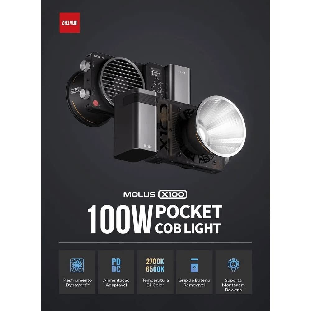 ZHIYUN Molus X100 Combo LED Light
