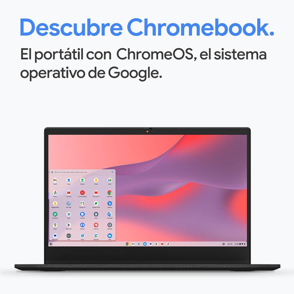 Acer Chromebook 314 CP314-1H - Ordenador Portátil 14" HD (Intel Celeron N4500, 4GB RAM, 64GB SSD, Intel UHD Graphics, ChromeOS) Plata - Teclado QWERTY Español