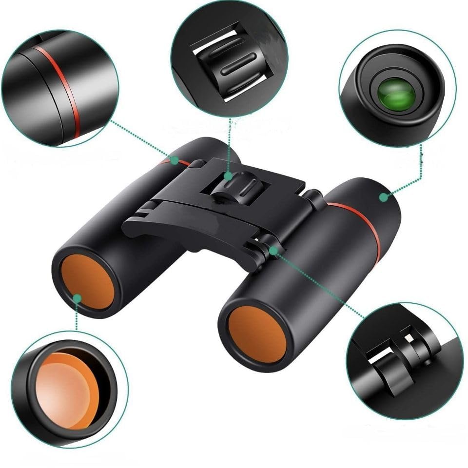 ZEHNHASE NH50 Resistente al Polvo Diseño Compacto Prismáticos - Ideal para la observación de Aves y entornos difíciles